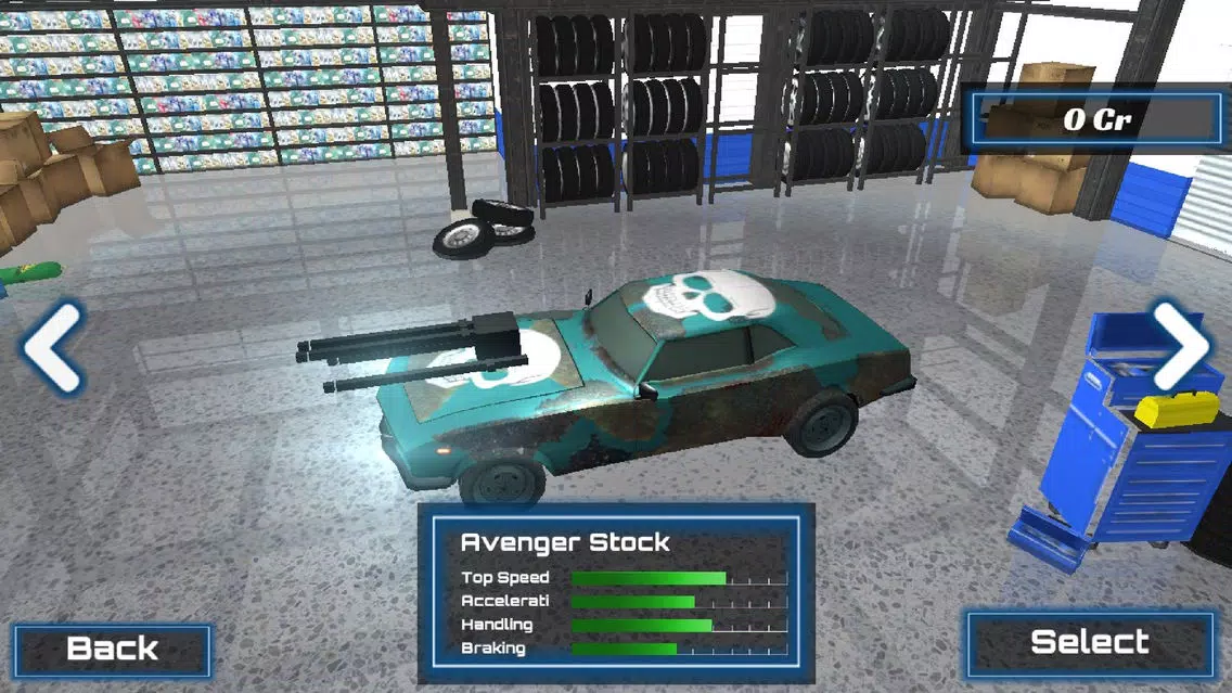 ภาพหน้าจอของ Death Rally 3D