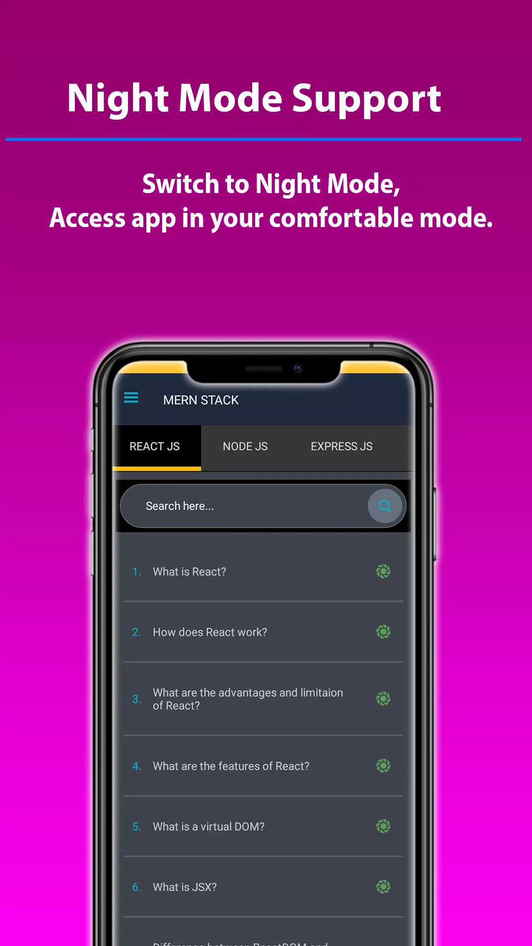 MERN STACK Screenshots