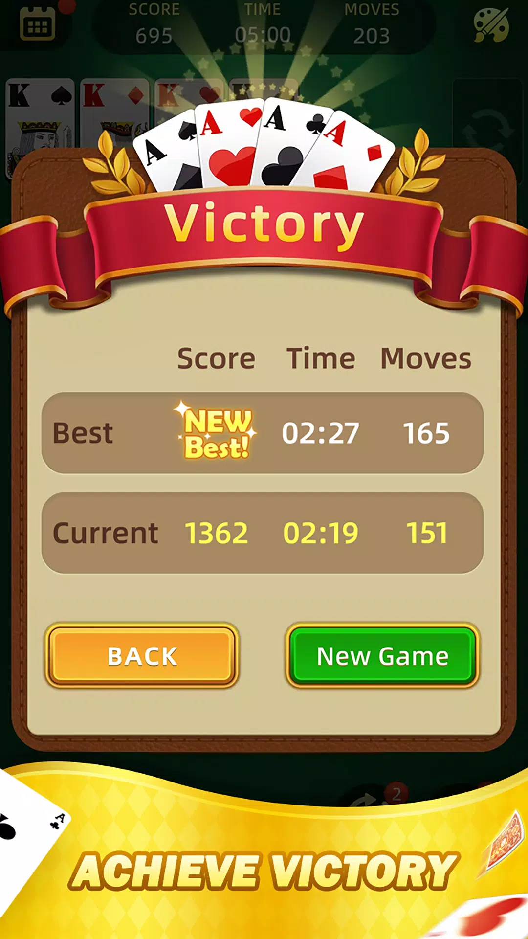 Ảnh chụp màn hình của Solitaire Spider - Card Game