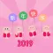 2019 Chinese New Year Pig CNY