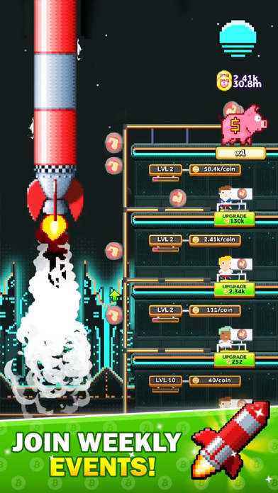 Bitcoin Miner: Idle Tycoon Screenshots