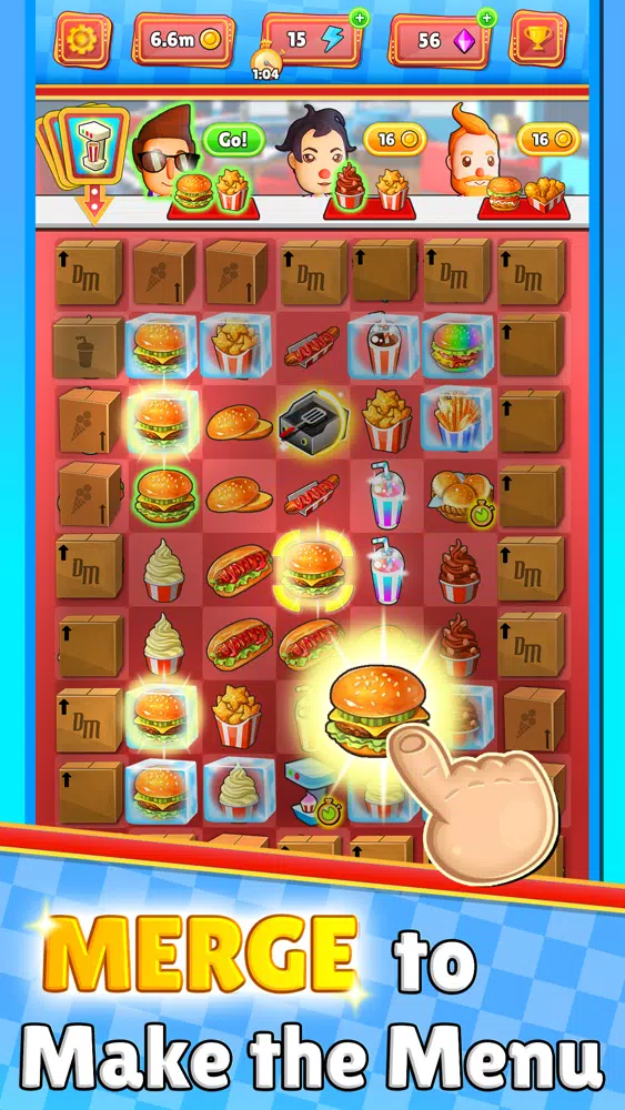 Diner Merge - Cooking Game Screenshots