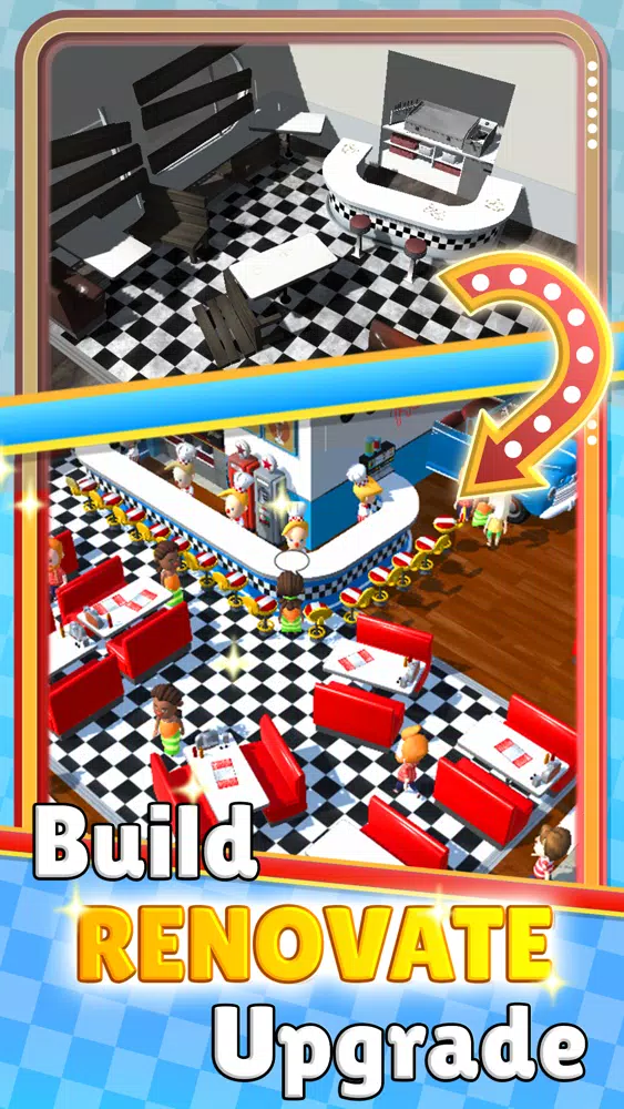 Diner Merge - Cooking Game Screenshots