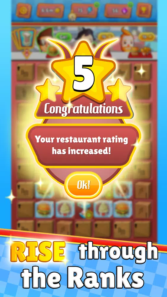Diner Merge - Cooking Game Screenshots