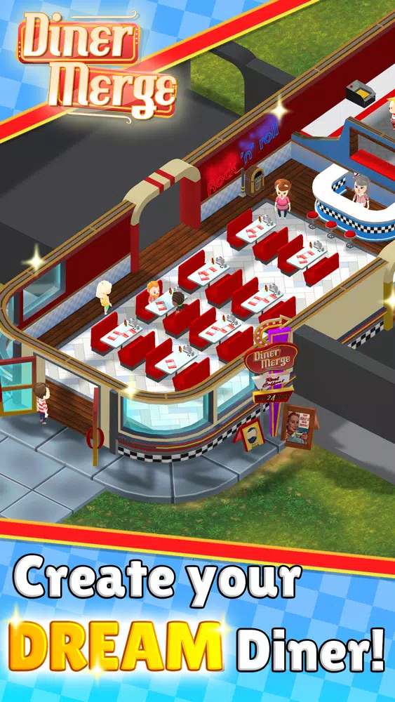 Diner Merge - Cooking Game Screenshots