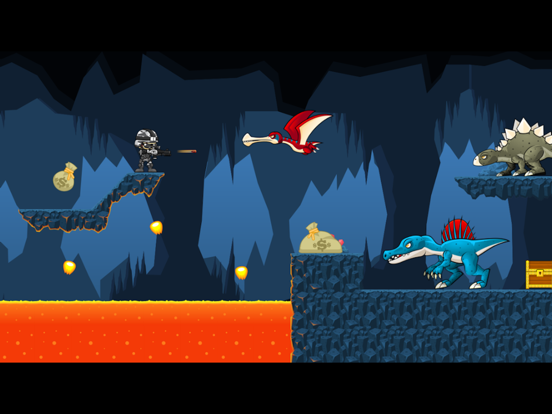 Capturas de pantalla de Jurassic Attack: Run 'n Gun iPad 