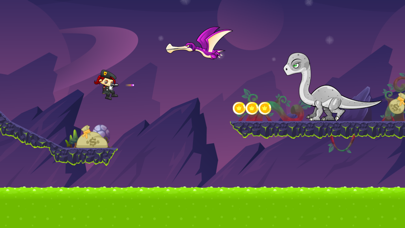 Capturas de pantalla de Jurassic Attack: Run 'n Gun