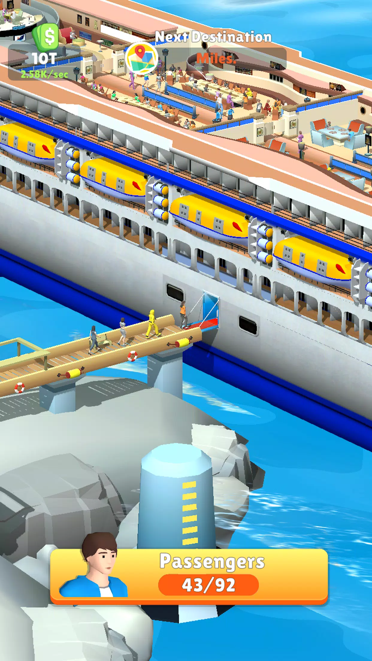Idle Cruiseliner Screenshots