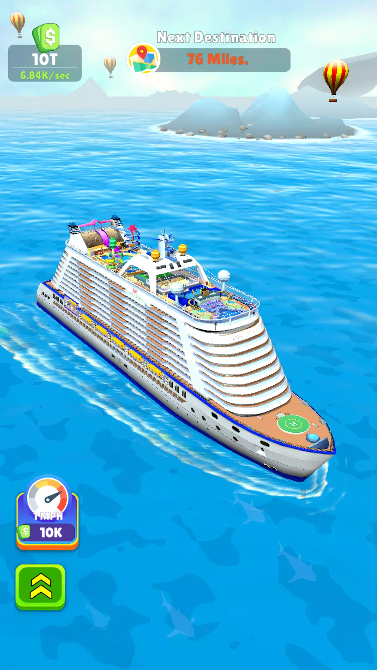Idle Cruiseliner Screenshots