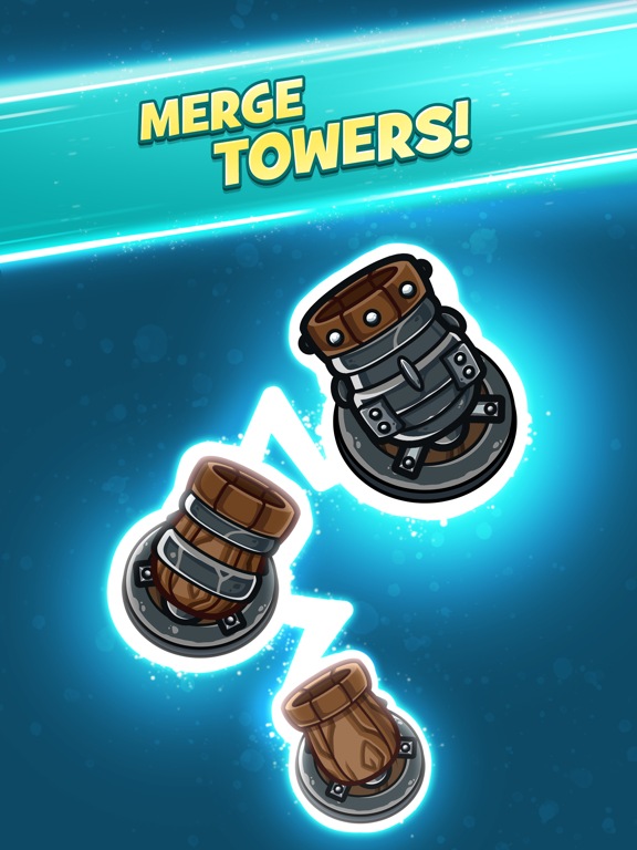 Merge Kingdoms - Tower Defense iPad  スクリーンショット