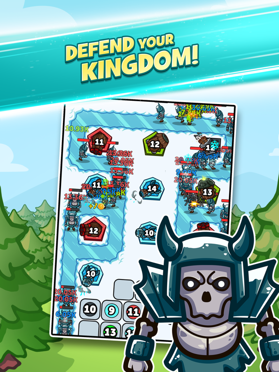 Merge Kingdoms - Tower Defense iPad  スクリーンショット