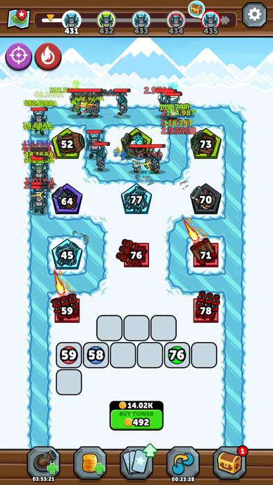 Merge Kingdoms - Tower Defense スクリーンショット