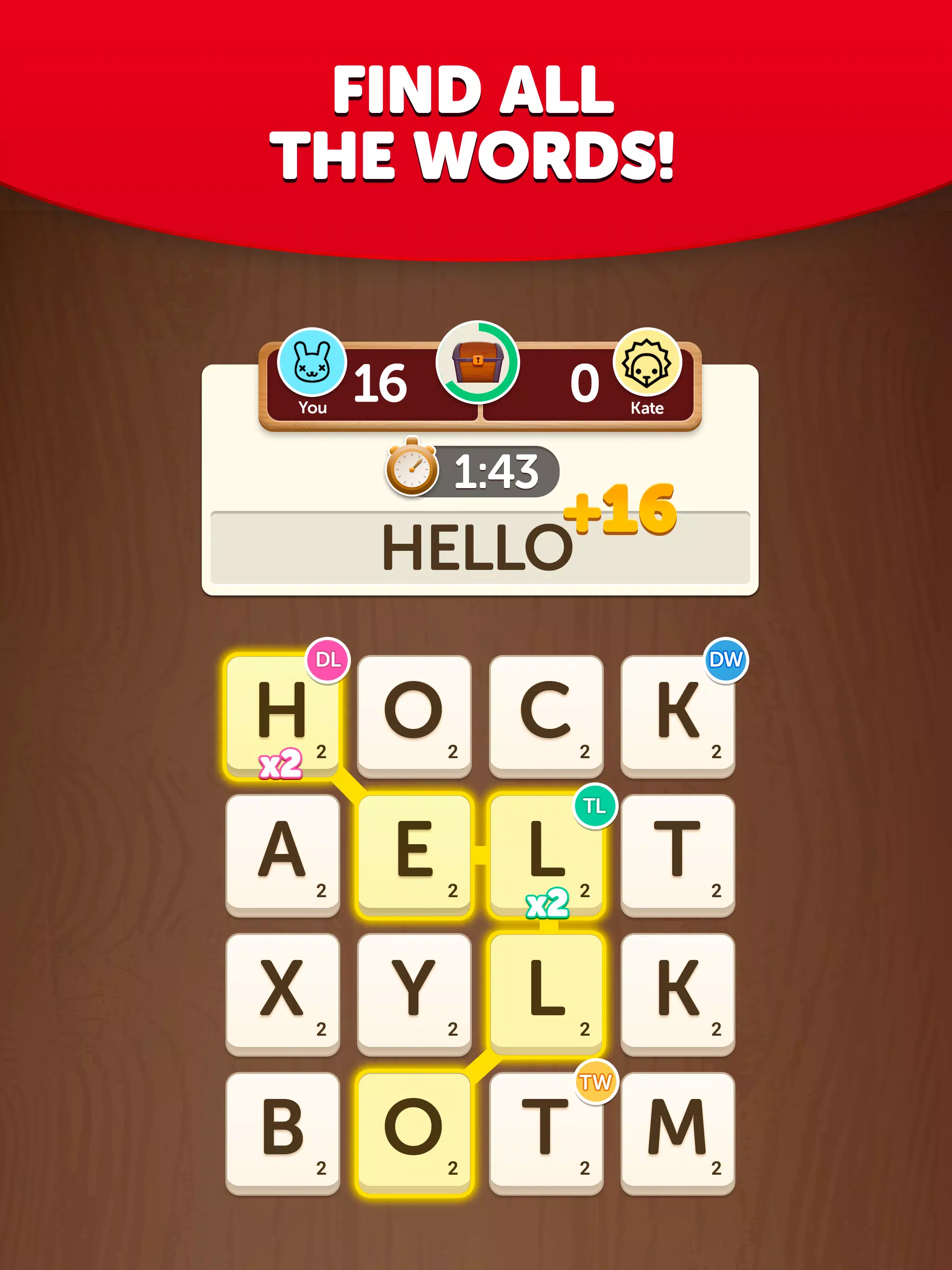 Captures d'écran de Word Scramble