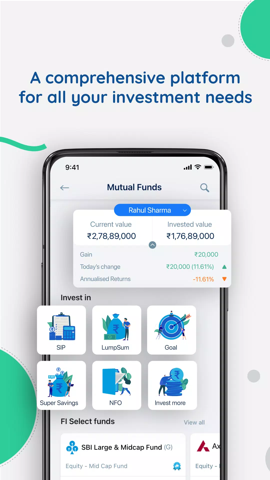 FundsIndia Screenshots