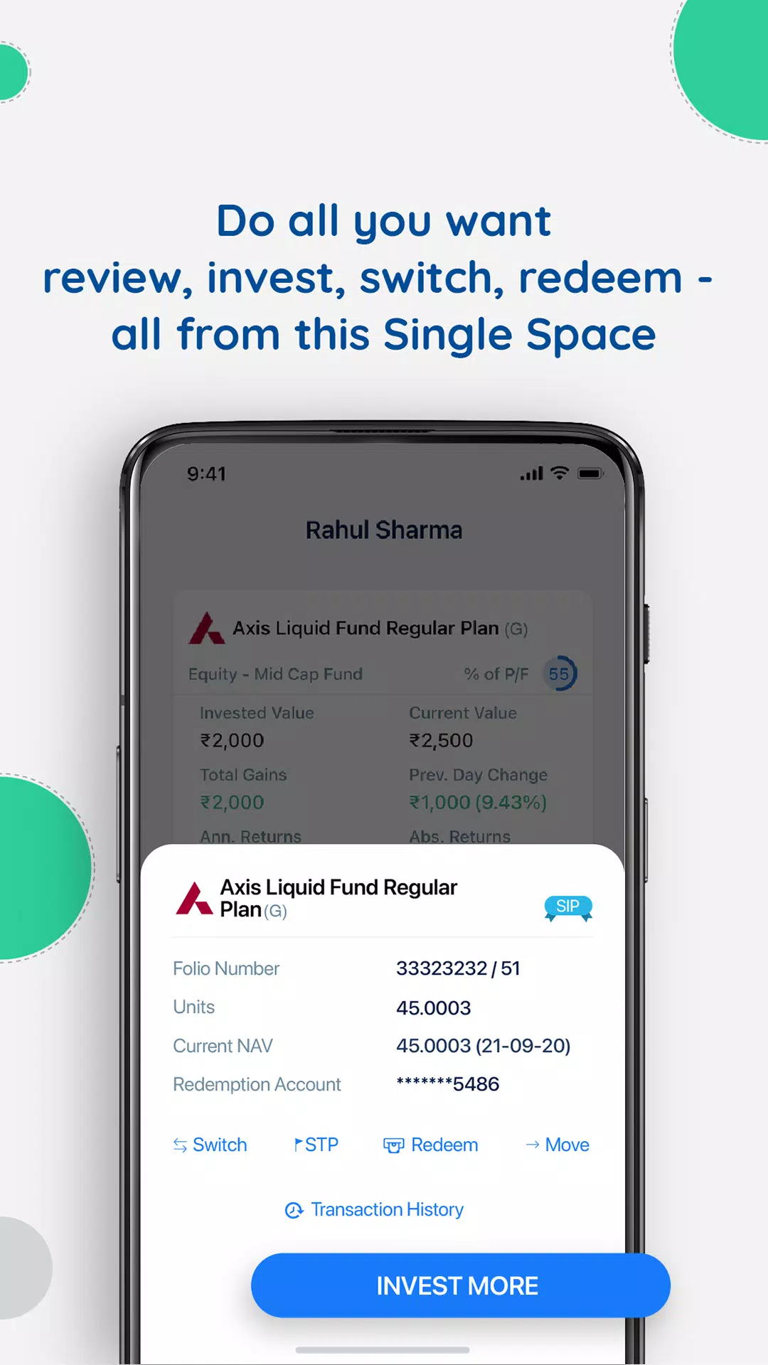 FundsIndia Screenshots