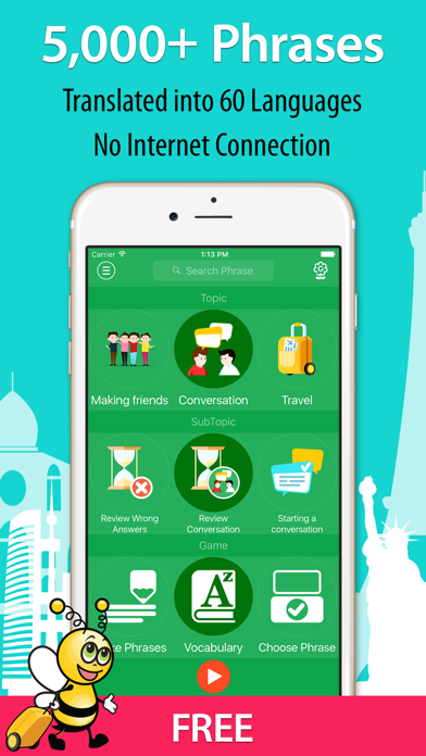 5000 Phrases - Learn Turkish Language for Free Screenshots