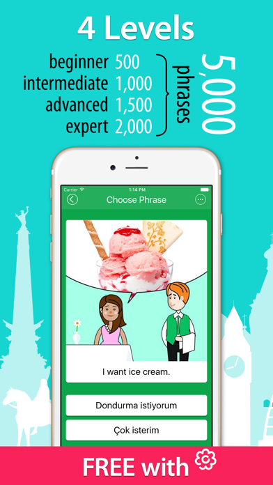 5000 Phrases - Learn Turkish Language for Free Screenshots