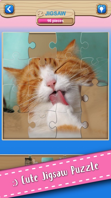 Cute Kitten Cat Jigsaw Puzzle Screenshots