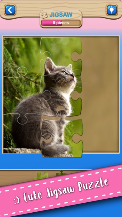 Cute Kitten Cat Jigsaw Puzzle Screenshots