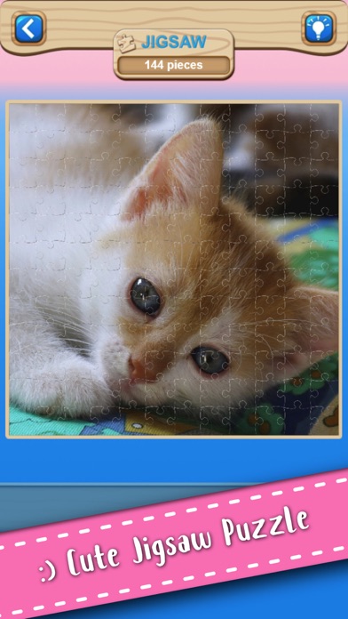 Cute Kitten Cat Jigsaw Puzzle Screenshots