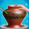 Indian pottery making shop