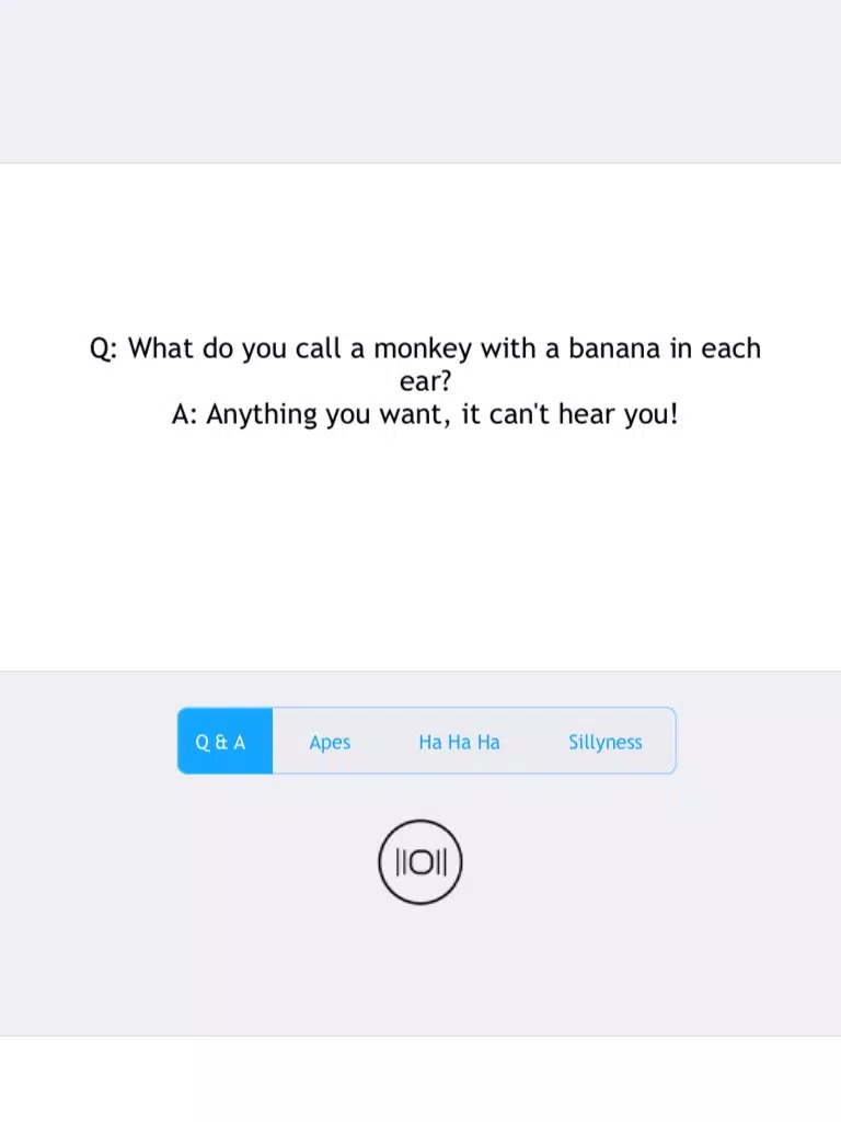 Monkey Jokes - Best, cool and funny jokes! iPad Screenshots