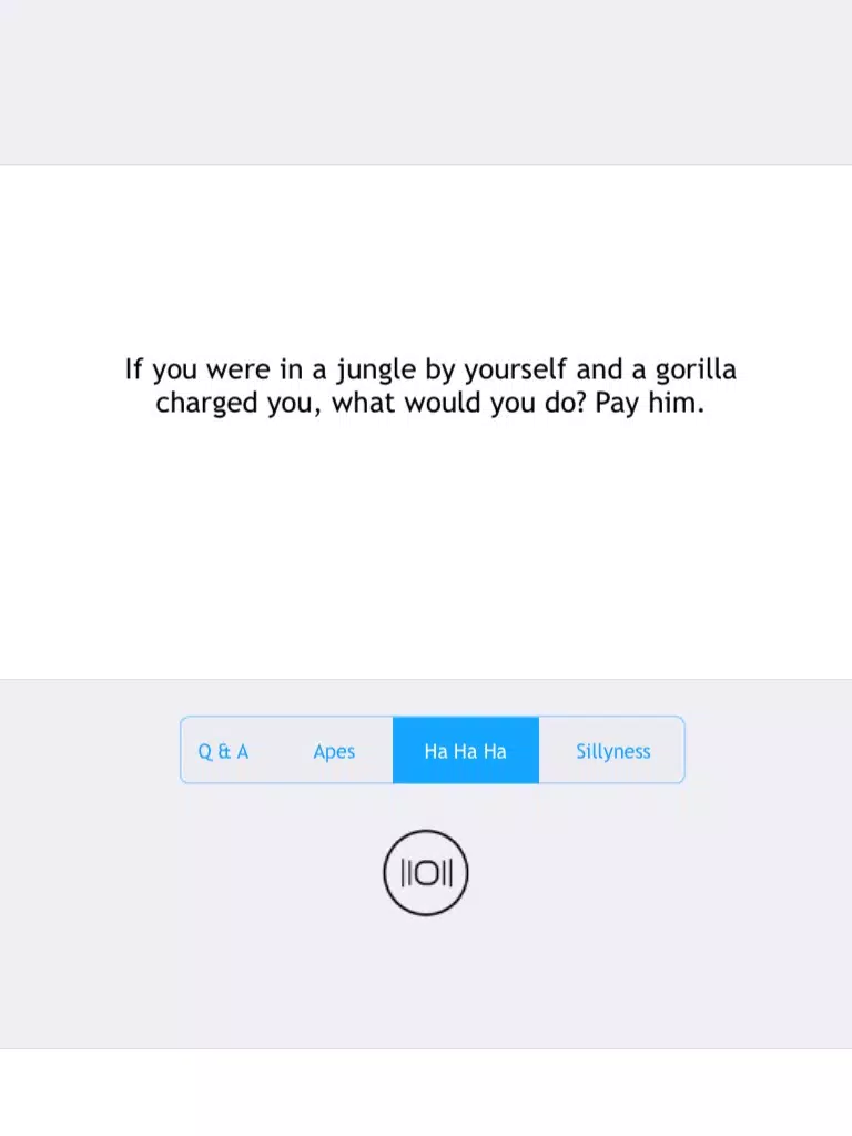 Monkey Jokes - Best, cool and funny jokes! iPad Screenshots