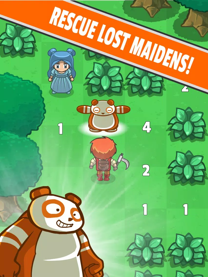 Monster Puzzle Adventure – the RPG minesweeper game iPad 应用截图