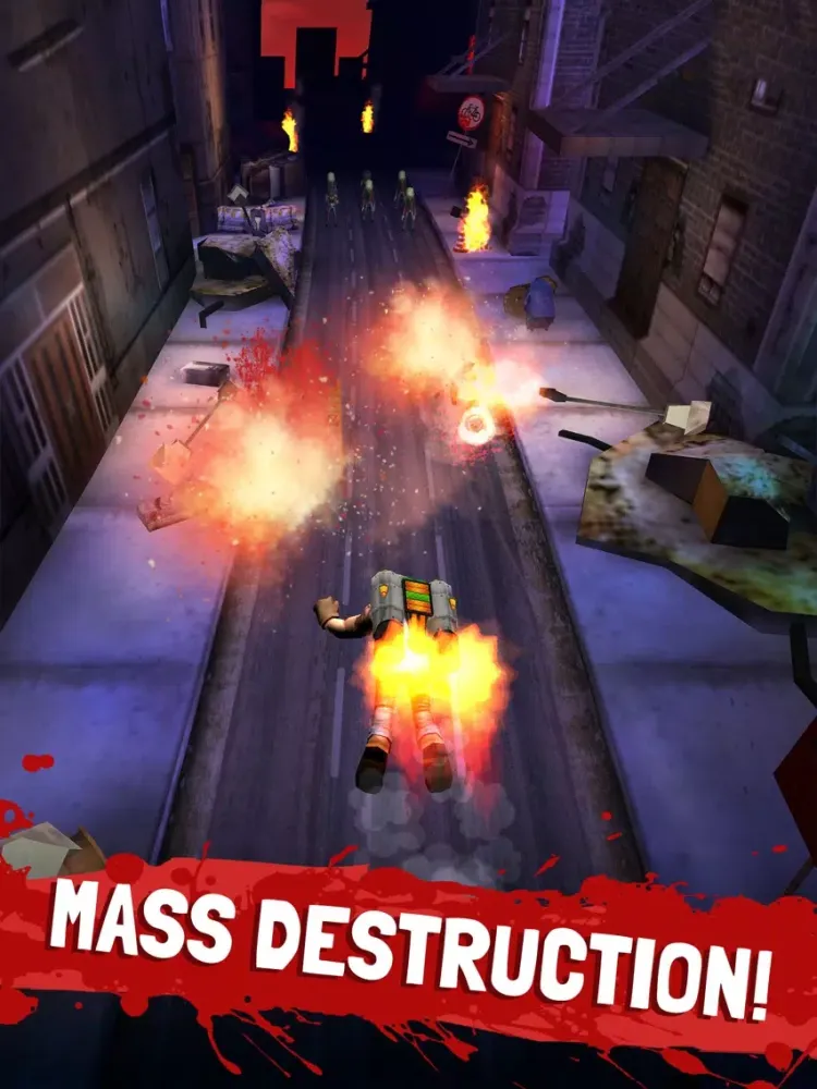 Running Zombie War: Killing Dead - by Fun Games For Free iPad Screenshots