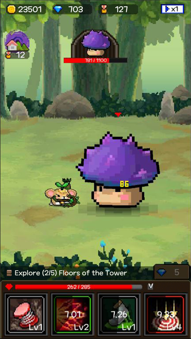 ภาพหน้าจอของ Hamster Hero - Idle RPG