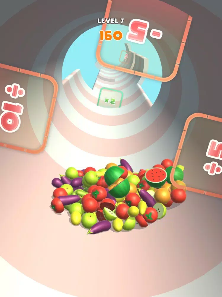 Captures d'écran de Veggie Roller iPad 