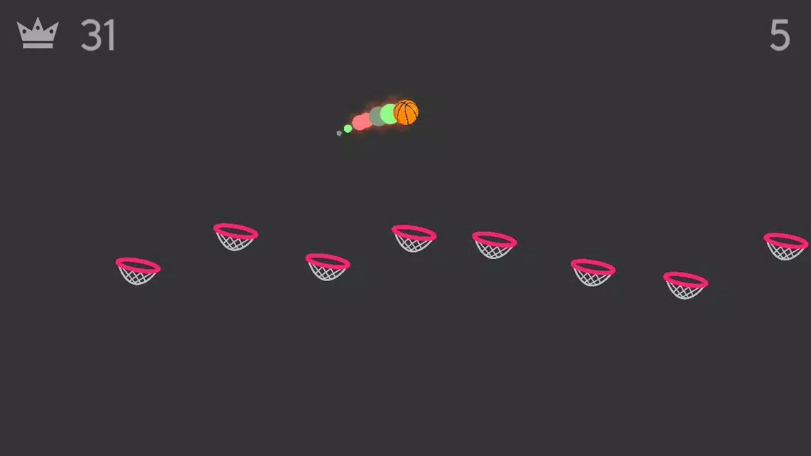 Ảnh chụp màn hình của Infinite Dunk