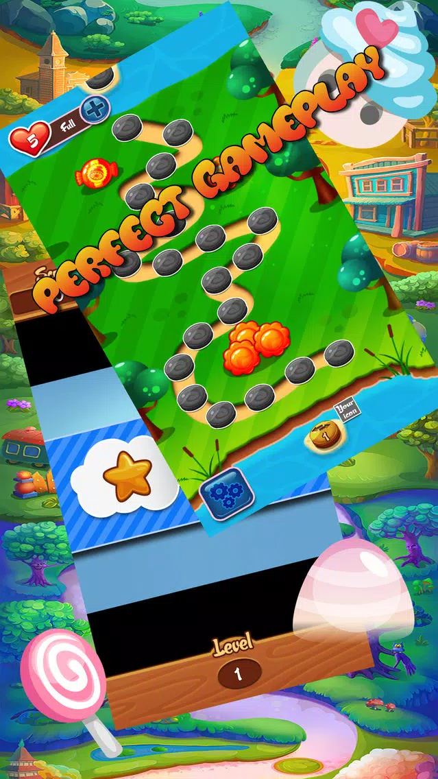 Capturas de tela do Candy: Gift from heaven