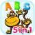 ABC animal flashcards alphabet