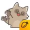 Dazzled Rockoon - Mango Sticker