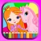 Pony And Princess Coloring Book Paint & Draw Games