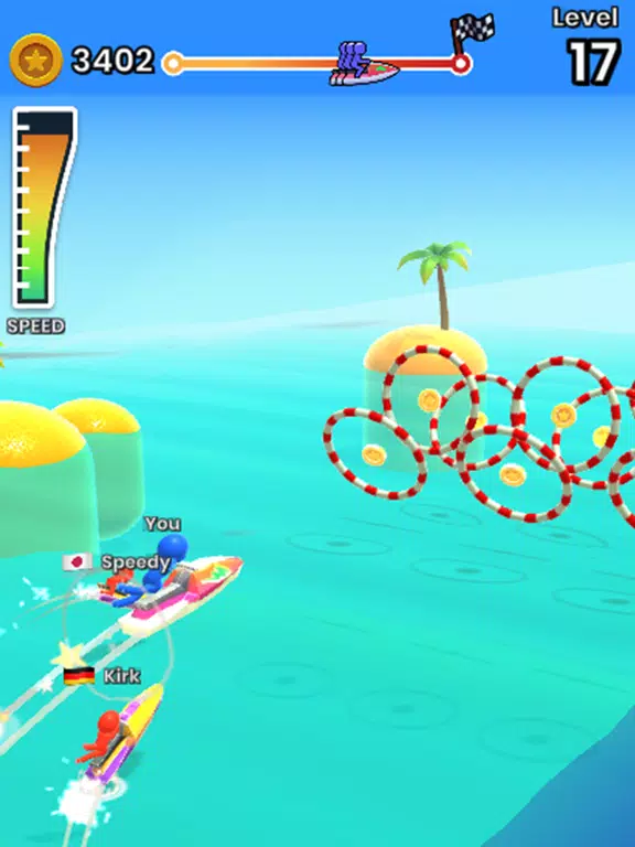 Capturas de pantalla de Wave Run 3D iPad 