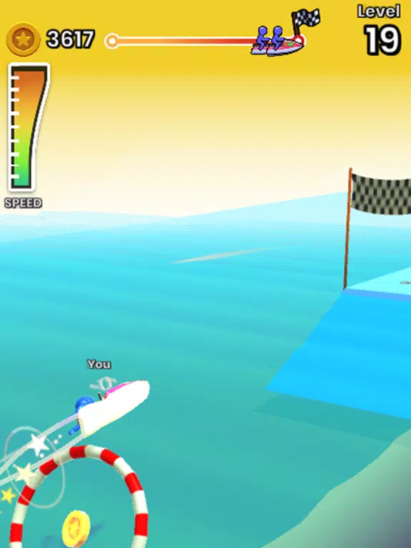 Capturas de pantalla de Wave Run 3D iPad 