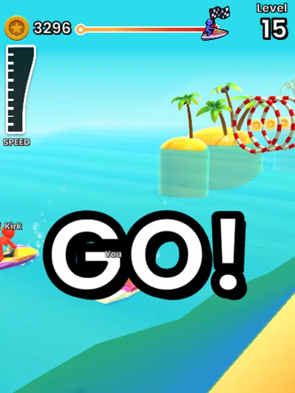 Capturas de pantalla de Wave Run 3D iPad 