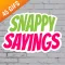 Snappy Sayings iSticker