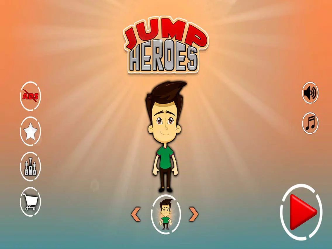 Tap To Jump: Super Hero Action iPad  Ekran Görüntüleri