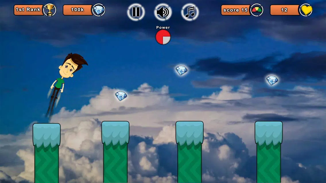 Tap To Jump: Super Hero Action Ekran Görüntüleri