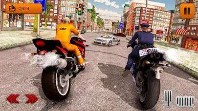 ภาพหน้าจอของ US Police Moto Bike Cop Chase