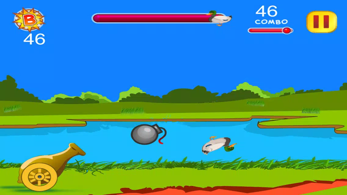 Old Ugly Duck Tap Hunt FREE - Mallard Cannon Siege Shooting Game应用截图