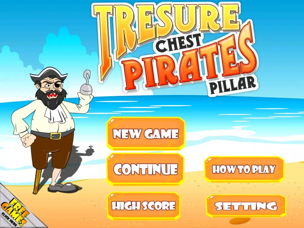 Treasure Chest Pirates Pillar FREE iPad 应用截图
