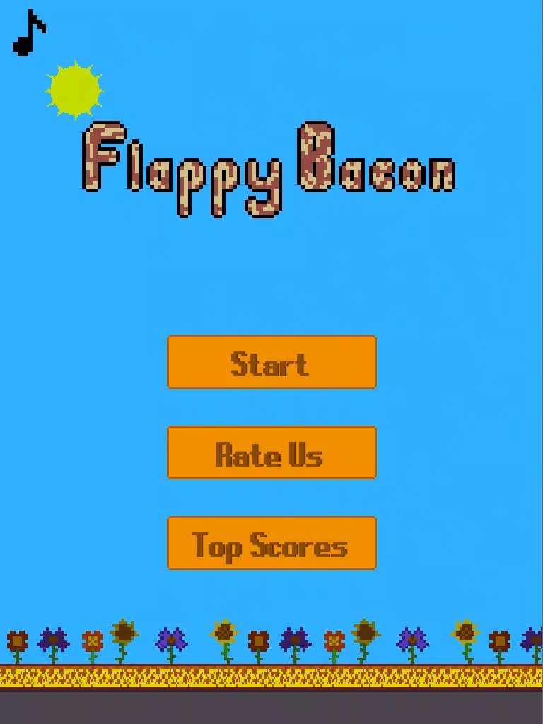 Скриншоты Flappy Bacon - when pigs fly iPad 