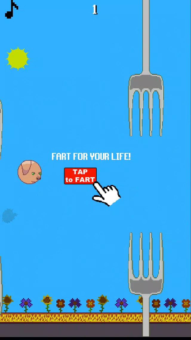 Скриншоты Flappy Bacon - when pigs fly