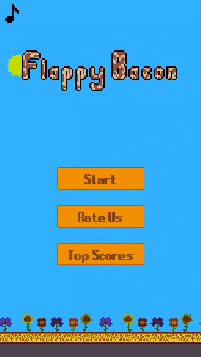 Скриншоты Flappy Bacon - when pigs fly