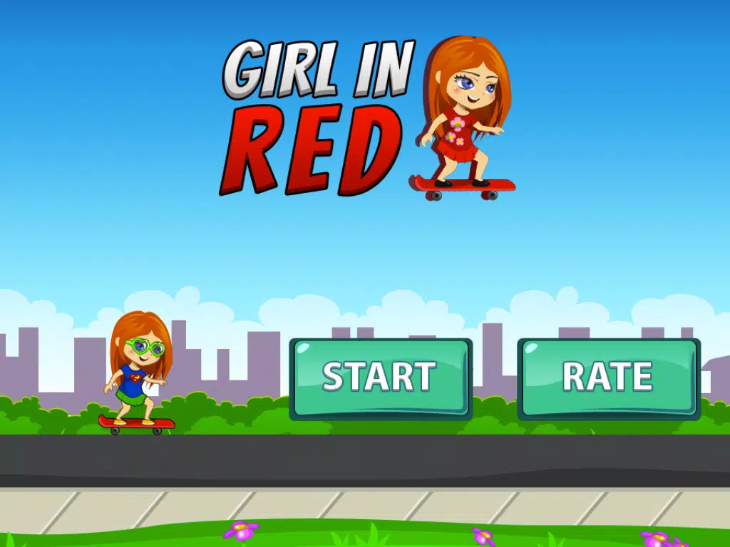 Ảnh chụp màn hình của A Girl in Red Skirt iPad 