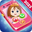 Pink Princess Baby Phone